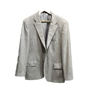 Napoli di Nordstrom‎ Gray Loro Piana Fabric 100% Cashmere Men's Blazer Size 42R